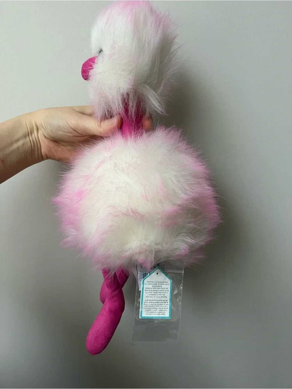 I am Raspberry Ripple Pom Pom jellycat new with tags